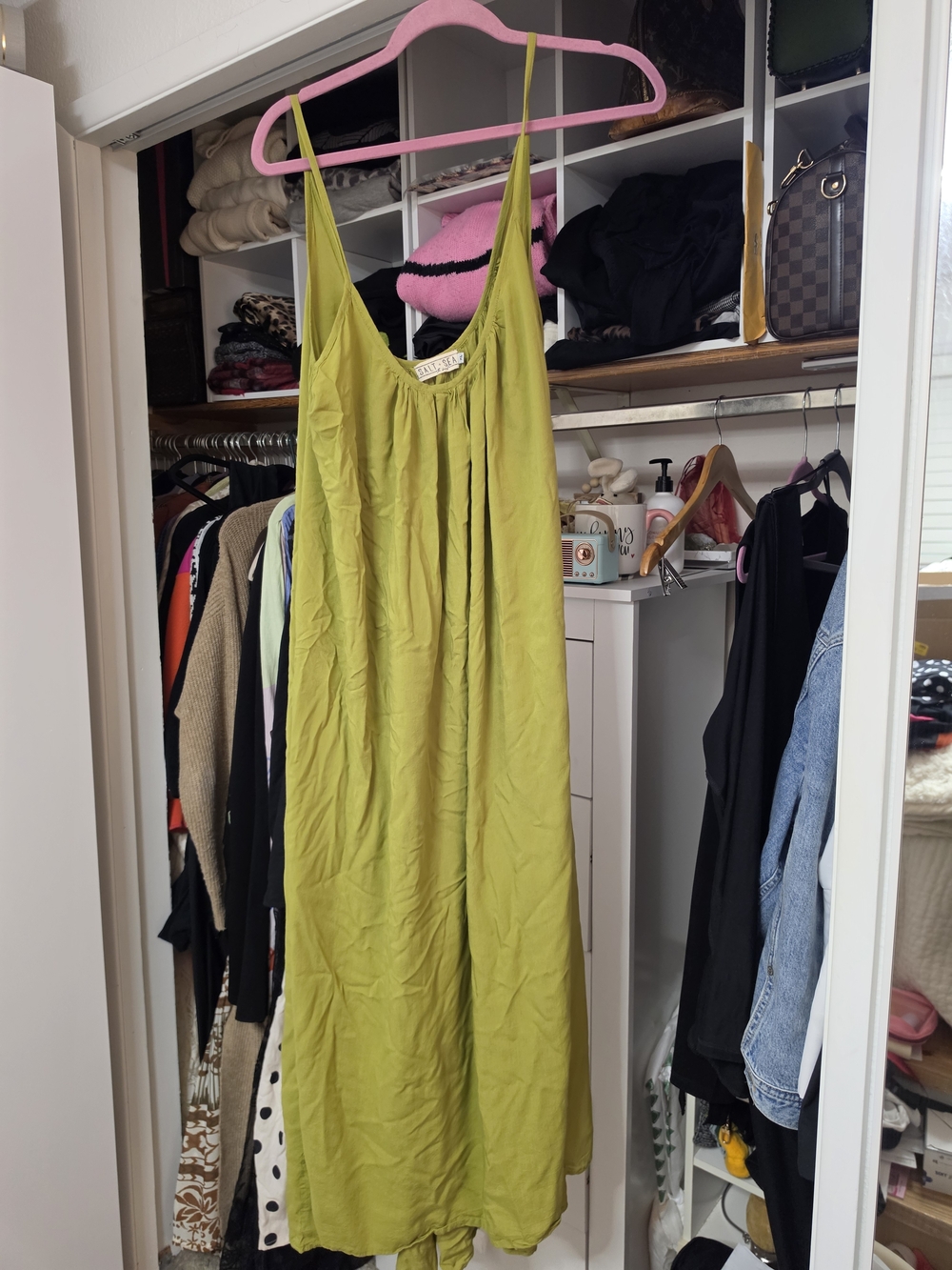 Salt and Sea from Kuaui Lime Green Slip Maxi Dress - Picture 2 of 3